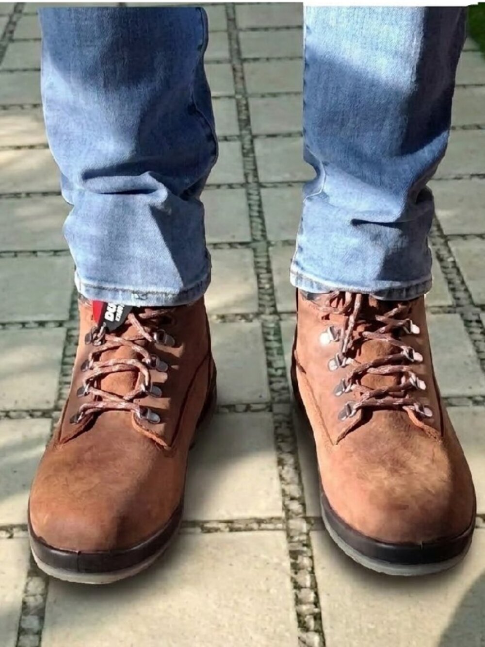 Wolverine Men DuraShocks 6" Waterproof Leather Work Boots Sz 13